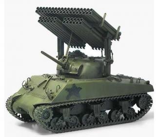 Academy - M4A3 Sherman W/ T34  Calliope , Model Kit tank 13294, 1/35