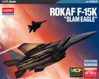 Academy - McDonnell Douglas F-15K Slam Eagle, ROKAF, Model Kit 12554 MCP, 1/72