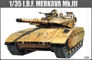 Academy - Merkava Mk.III, IDF, Model Kit 13267, 1/35