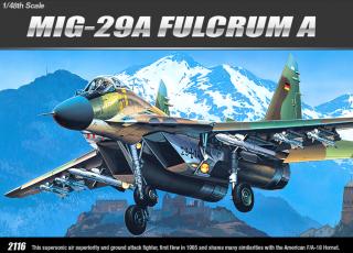 Academy - Mikojan-Gurevič MiG-29A Fulcrum, Model Kit 12263, 1/48