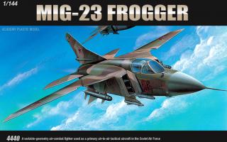 Academy - Mikojan-Gurjevič MiG-23 Flogger, Model Kit 12614, 1/144