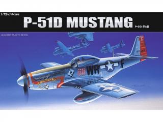 Academy - North American P-51D Mustang, USAAF, 355th FG, 354th FS,  Down for Double , Gordon Graham, Anglie, 1945, Model Kit 12485, 1/72