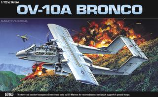 Academy - North American Rockwell OV-10A Bronco, Model Kit 12463, 1/72