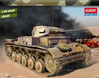 Academy - Panzer II Ausf.F  North Africa , Model Kit tank 13535, 1/35