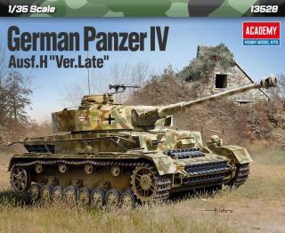 Academy - Panzer IV Ausf.H  Ver.Late , Model Kit tank 13528, 1/35
