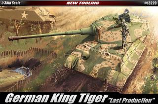Academy - Pz.Kpfw.VI Ausf.B Tiger II - Kingtiger, Model Kit 13229, 1/35