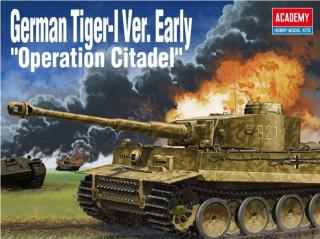Academy - Pz.Kpfw.VI Tiger I,Ver. Early,  Operation Citadel , Model Kit tank 13509, 1/35