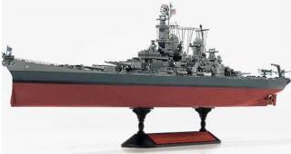 Academy - USS Missouri BB-63 Modeler's Edition, Model Kit loď 14223, 1/700