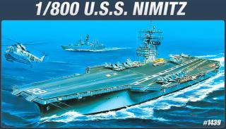 Academy - USS Nimitz (CVN-68), Model Kit 14213, 1/800