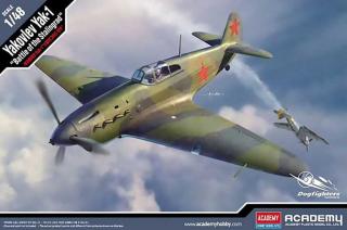 Academy - Yakovlev Yak-1  Battle of the Stalingrad , Model Kit letadlo 12343 , 1/48