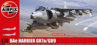 Airfix - BAE Harrier GR9, Classic Kit letadlo A04050A, 1/72