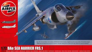 Airfix - Bae Sea Harrier FRS1, Classic Kit letadlo A04051A, 1/72