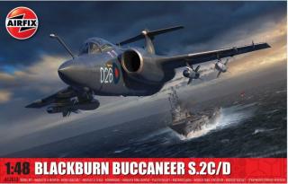 Airfix - Blackburn Buccaneer S.2, Classic Kit letadlo A12012, 1/48