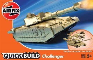Airfix - Challenger 2, britská armáda, Quick Build J6010, 1/48