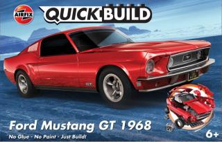 Airfix - Ford Mustang GT 1968, Quick Build auto J6035