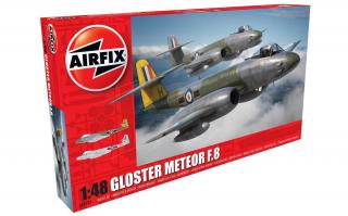 Airfix - Gloster Meteor F.8, Classic Kit A09182, 1/48