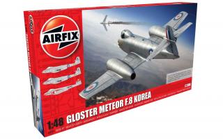 Airfix - Gloster Meteor F8, RAF / RAAF, Korejská válka, Classic Kit letadlo A09184, 1/48