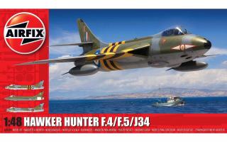 Airfix - Hawker Hunter F.4/F.5/J.34, Classic Kit A09189, 1/48