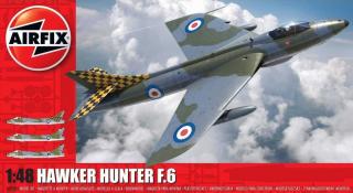 Airfix - Hawker Hunter F6, Classic Kit A09185, 1/48
