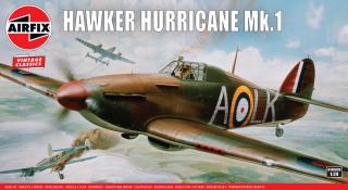 Airfix - Hawker Hurricane Mk.I, Classic Kit VINTAGE A14002V, 1/24
