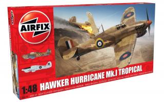 Airfix - Hawker Hurricane Mk1 - Tropical, Classic Kit A05129, 1/48