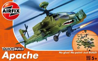 Airfix - Hughes AH-64 Apache, Quick Build vrtulník J6004