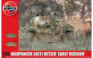 Airfix - JagdPanzer 38(t) Hetzer, “Early Version”, Classic Kit A1355, 1/35