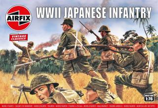 Airfix - Japanese Infantry, Classic Kit VINTAGE figurky A00718V, 1/76