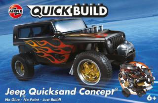 Airfix - Jeep 'Quicksand' Concept, Quick Build auto J6038