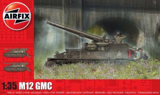 Airfix - M12 GMC, Classic Kit tank A1372, 1/35
