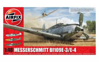 Airfix - Messerschmitt Bf109E-3/E-4, Classic Kit letadlo A05120B, 1/48
