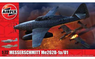 Airfix - Messerschmitt Me 262B-1a Schwalbe, Classic Kit A04062, 1/72