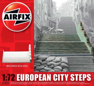 Airfix - městské schody, Evropa, Classic Kit A75017, 1/72
