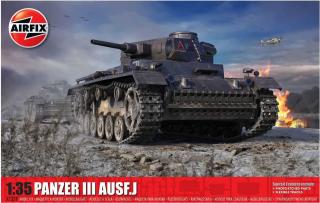 Airfix - Panzer III AUSF J , Classic Kit tank A1378, 1/35