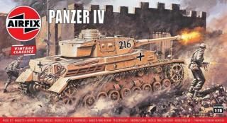 Airfix - Panzer IV, Classic Kit VINTAGE A02308V, 1/76