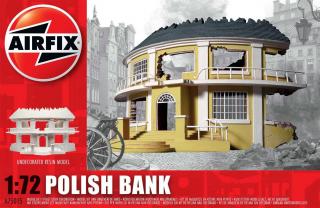 Airfix - ruina polské banky, Classic Kit A75015, 1/72