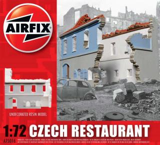 Airfix - ruiny české restaurace, Classic Kit A75016, 1/72
