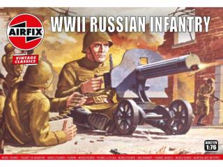 Airfix - Russian Infantry, Classic Kit VINTAGE figurky A00717V, 1/76