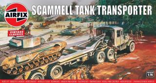 Airfix - Scammell Tank Transporter, Classic Kit VINTAGE A02301V, 1/76