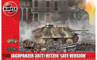 Airfix - Sd.Kfz.138 Jagdpanzer 38(t) Hetzer  Late Version , Classic Kit A1353, 1/35