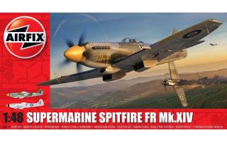 Airfix - Supermarine Spitfire FR Mk.XIV, Classic Kit A05135, 1/48