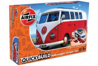 Airfix - Volkswagen Camper Van, Quick Build J6017