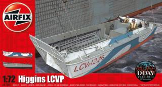 Airfix - vyloďovací člun LCVP Higgins, Classic Kit A02340, 1/72