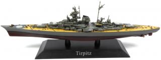 De Agostini - bitevní loď Tirpitz, 1939, 1/1250