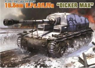 Dragon - 10.5cm K.Pz.Sfl.Iva  Dicker Max , Model Kit 6979, 1/35