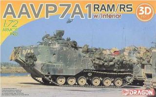 Dragon - AAVP7A1 RAM/RS w/INTERIOR, Model Kit military 7619, 1/72