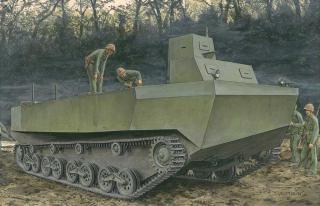 Dragon - lehký tank Type 4  Ka-Tsu , obojživelný tank, Model Kit military 6839, 1/35