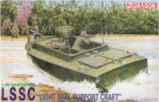 Dragon - loď LSSC Light Seal Support Craft, Model Kit 3301, 1/35