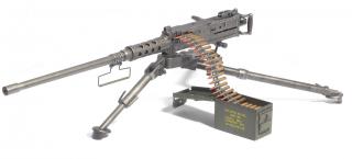 Dragon -  M2 .50cal BROWNING MACHINE GUN w/TRIPOD, Model Kit zbraň 75012, 1/6