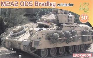 Dragon - M2A2 ODS BRADLEY w/INTERIOR, Model Kit tank 7414, 1/72